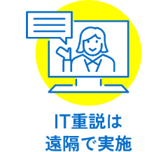 IT重説は遠隔で実施